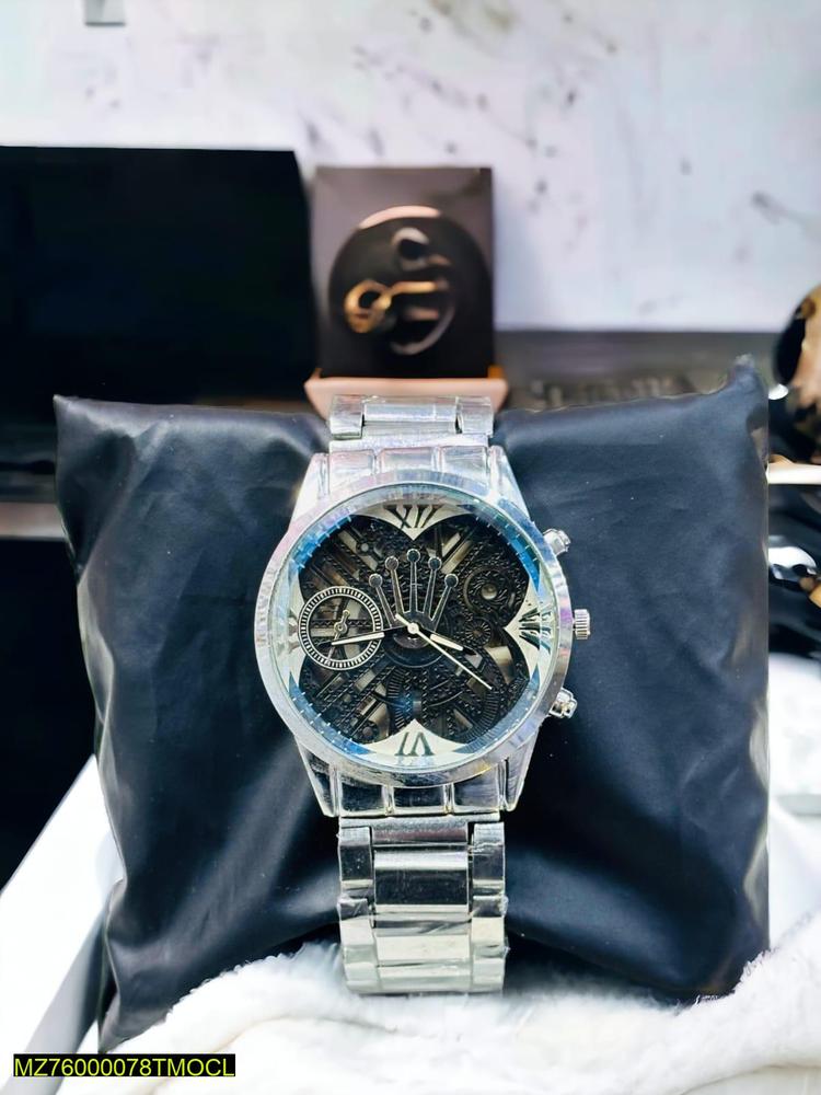 Timeless Strength – Men’s Water Resistant Quartz Watch