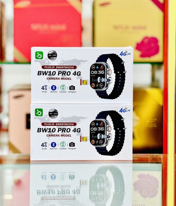 Pro 4g Smartwatch With Chip + Anti-spy Camera 4g Sim Support & Bluetooth Calling