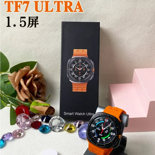 Tf7 Ultra Metal Body Smart Watch-Full Advanced