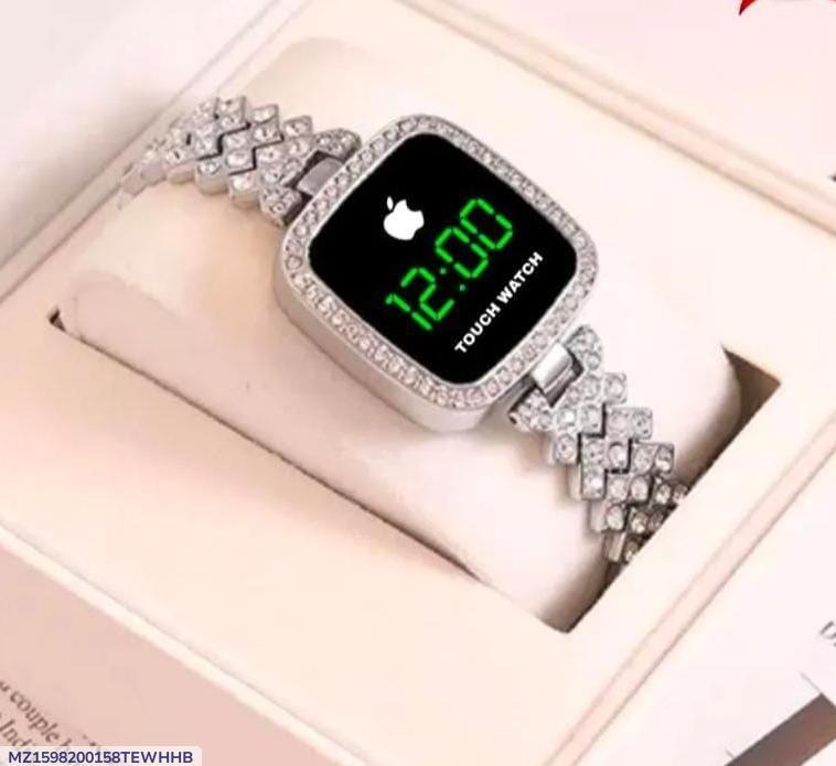 Stylish & Strong – Golden Stainless Steel Analogue Watch for Women