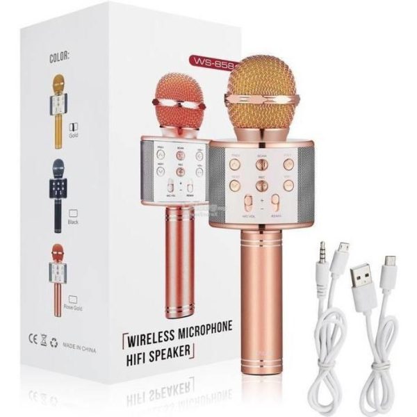 Wireless Microphone Professional Speaker with Bluetooth Microphone