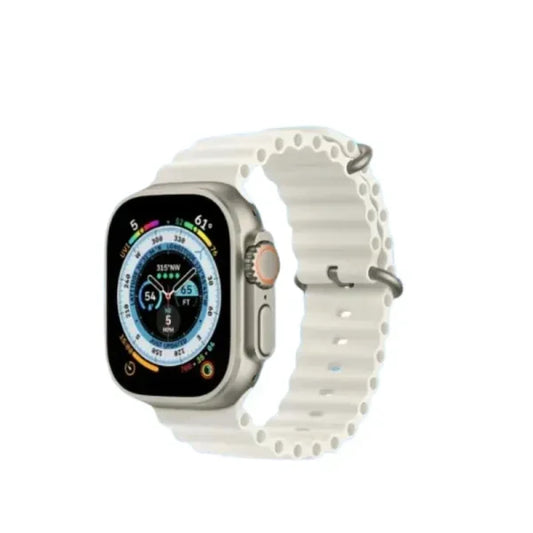 Crown H70 7 + 1 Ultra 2 | Crown H70 Ultra-2 Smart Watch – 7+1 Straps, Cover & Protector, Wireless Charging