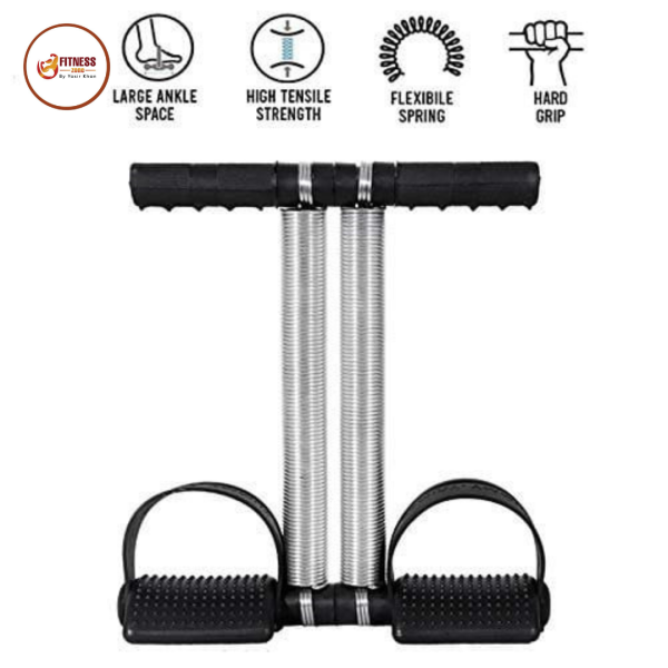 Foot Pedal Resistance Band Elastic Sit-up Pull Rope