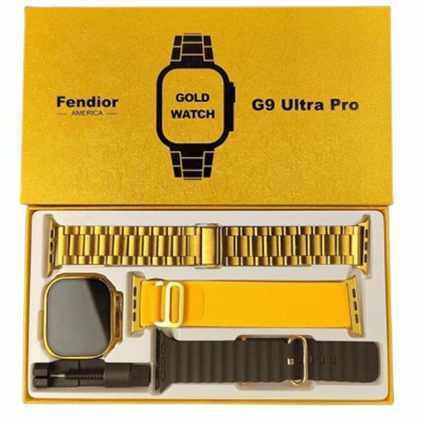 G9 Ultra Pro Smart Watch Golden Edition-Luxury watch