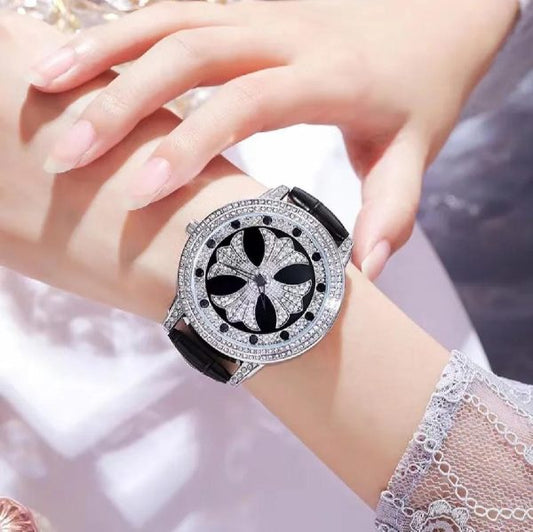 Black Aura Quartz Watch – Lightweight Design, , Premium Quality & Finish