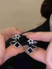 Sparkling Clover Star Earrings – Gold Plated Fashion Jewelry